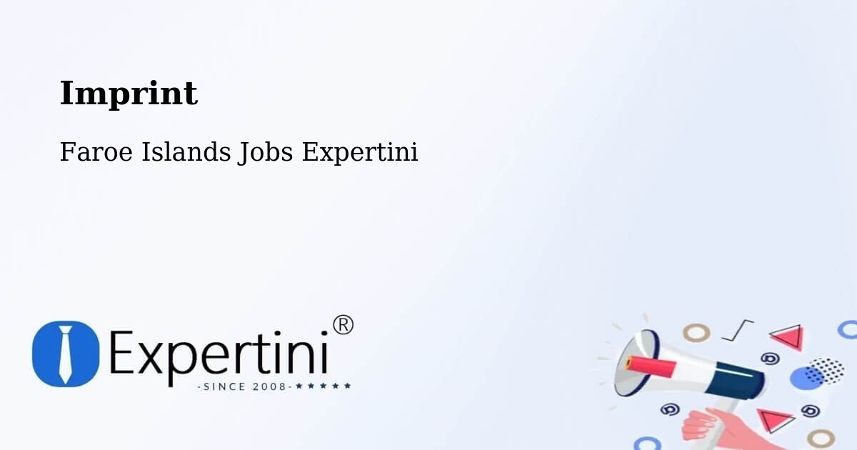Imprint – Í Fámara - Faroe Islands Jobs Expertini